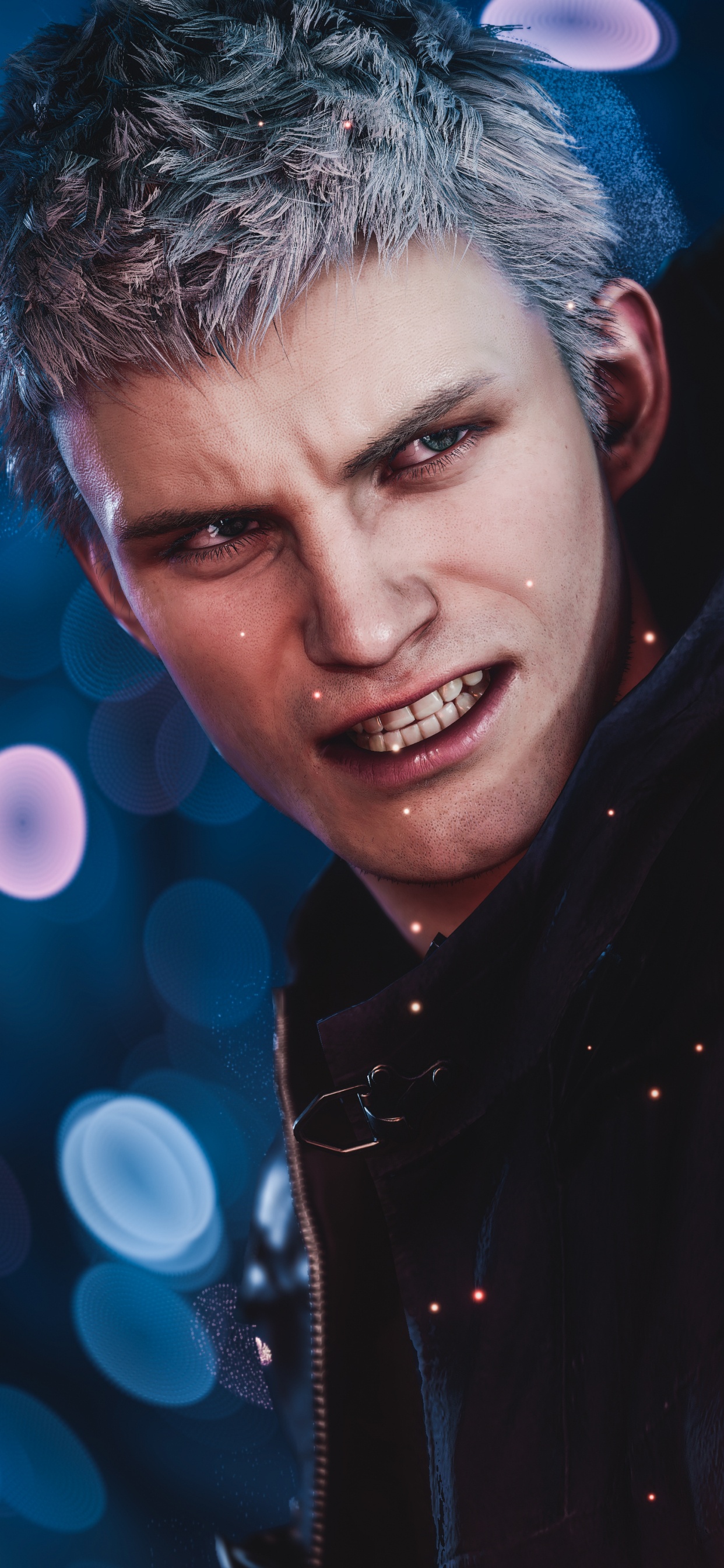 Devil May Cry, Devil May Cry 5, Nero, Musik Künstler, Musiker. Wallpaper in 1242x2688 Resolution