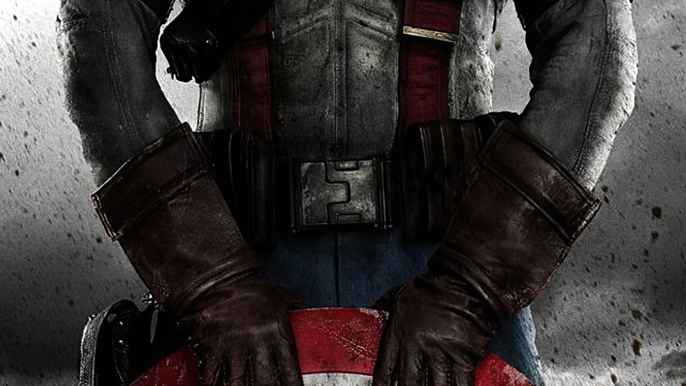 Captain America, Superhero, Marvel Comics, Manche, Geste. Wallpaper in 1366x768 Resolution