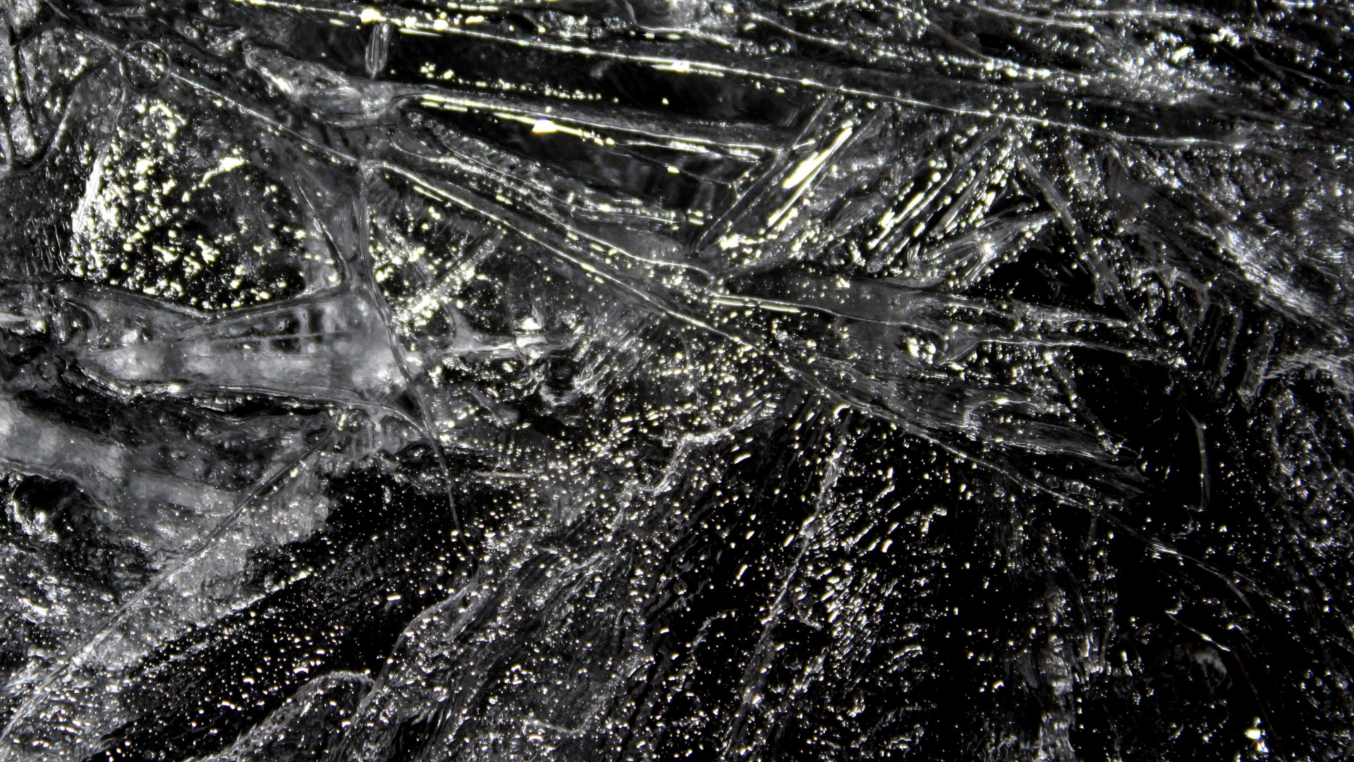 Peinture Abstraite Verte et Noire. Wallpaper in 1920x1080 Resolution