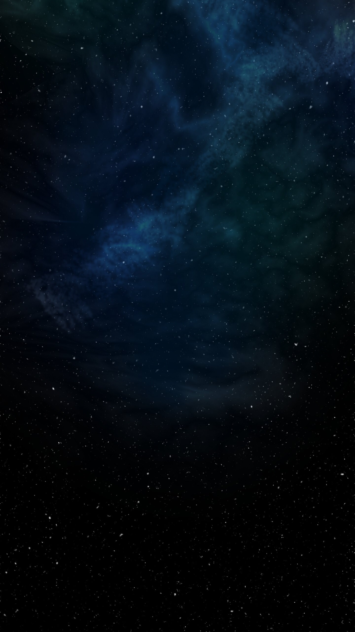 Blaue Und Schwarze Galaxie Digitale Tapete. Wallpaper in 1440x2560 Resolution