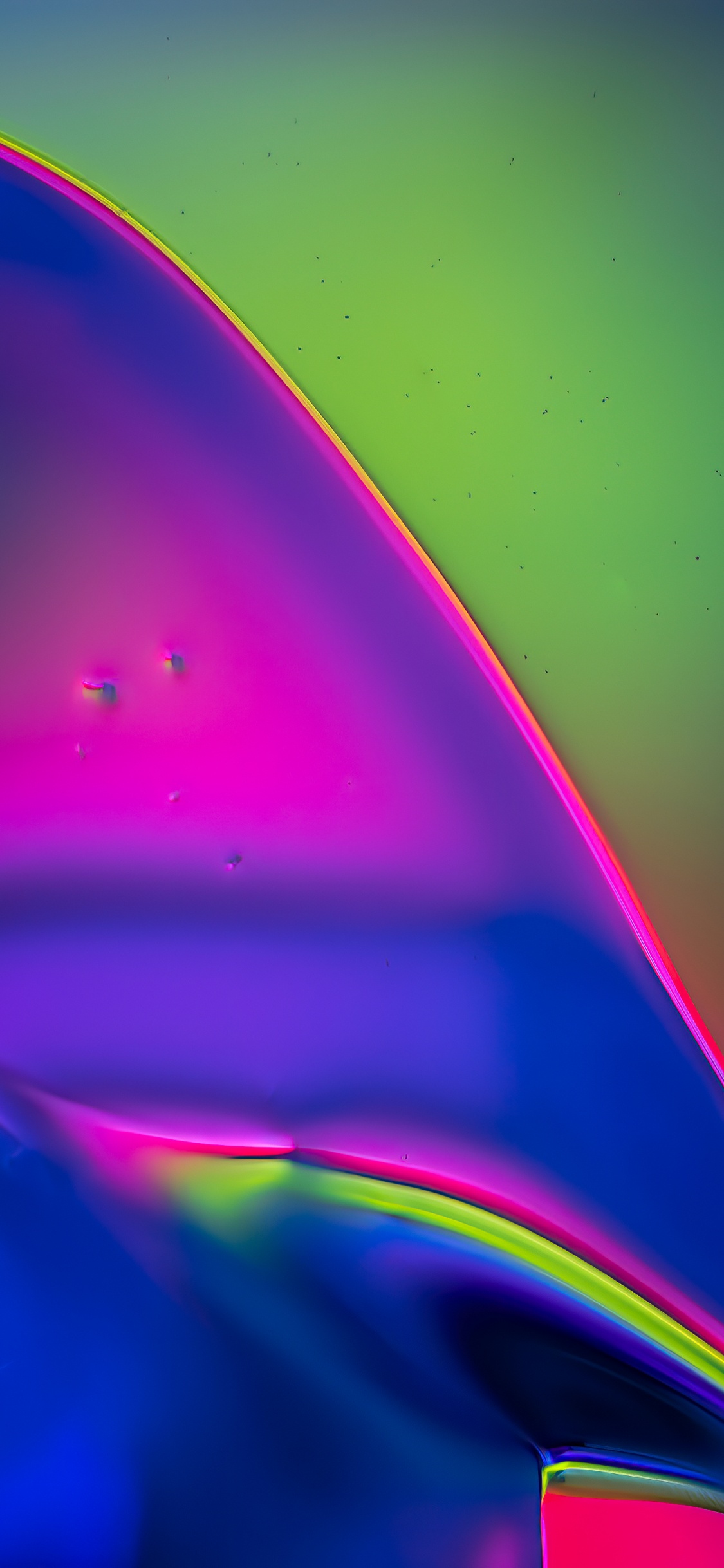 三角形, 图形设计, 色彩, 液体, 紫色的 壁纸 1125x2436 允许