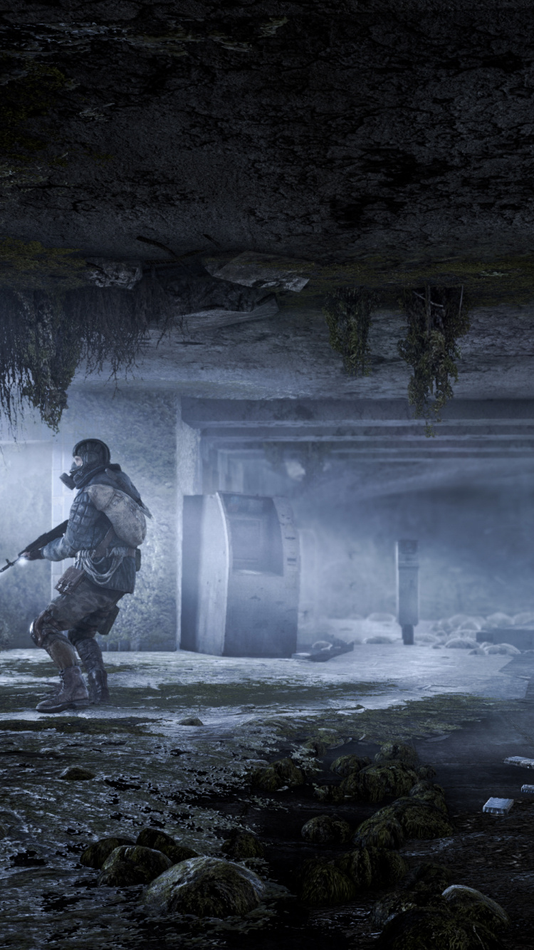 气氛, 艺术, 数字合成, Metro Exodus, Metro Redux 壁纸 750x1334 允许