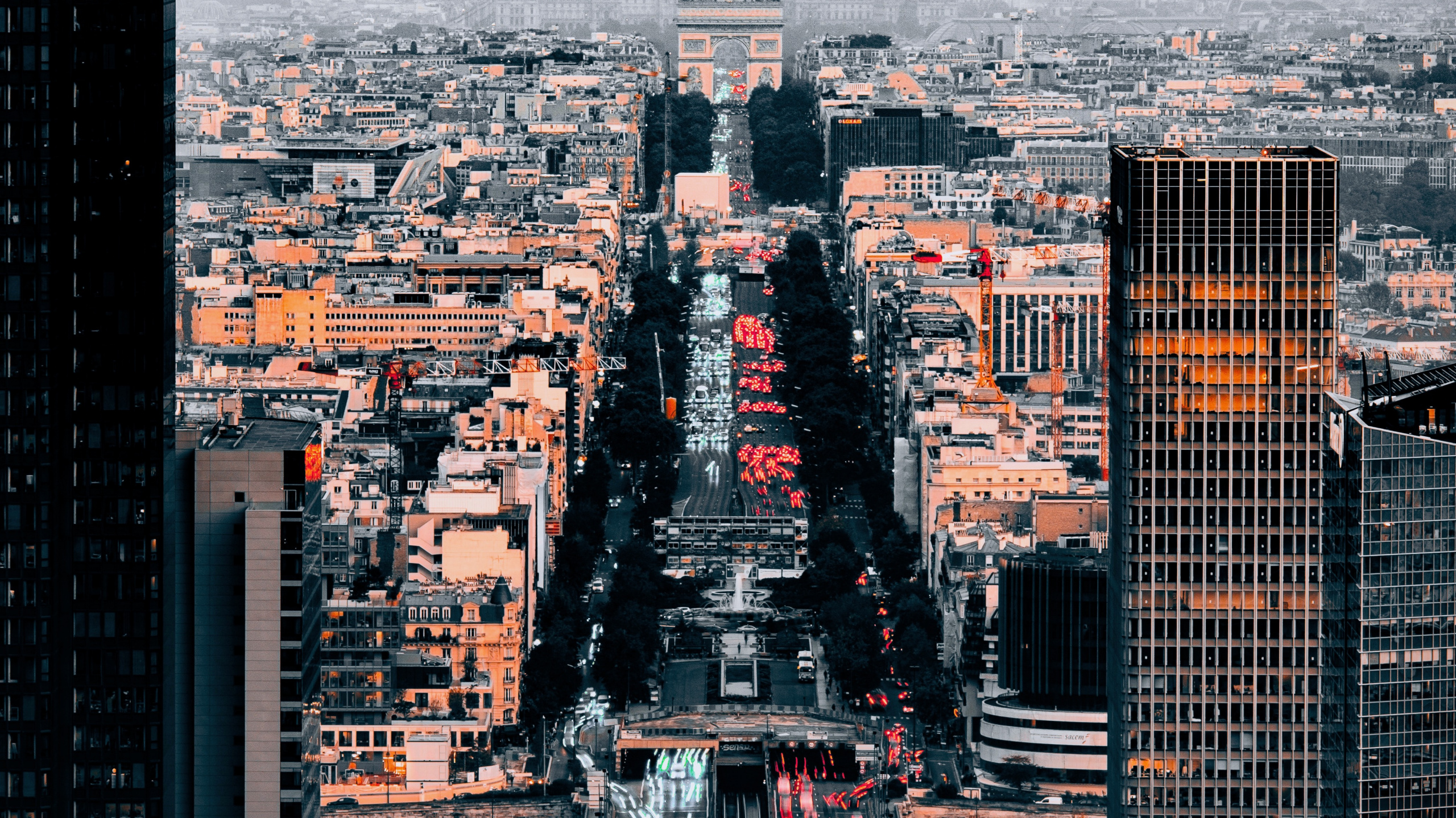 Aerial View of City Buildings During Daytime. Wallpaper in 2560x1440 Resolution