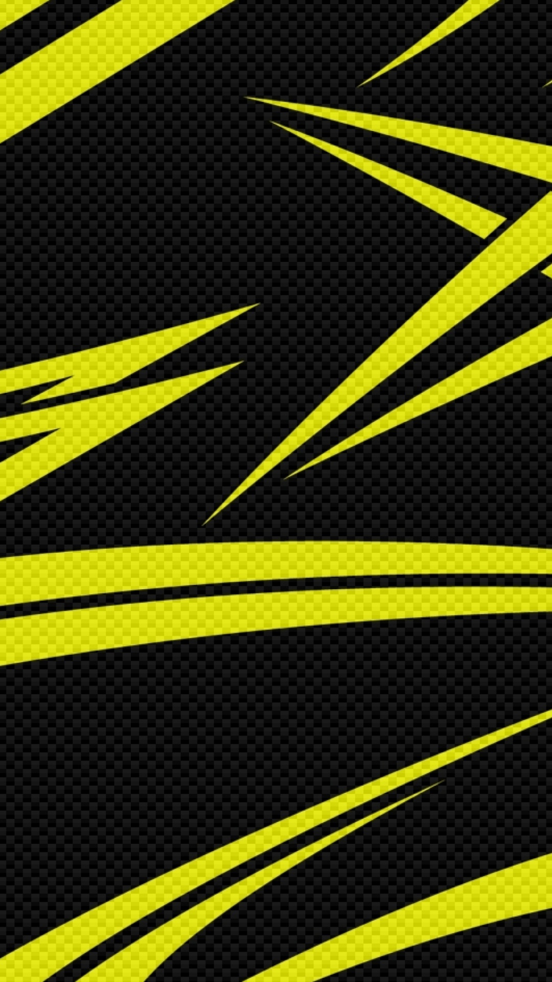 Yellow and Black Zebra Pattern. Wallpaper in 1080x1920 Resolution