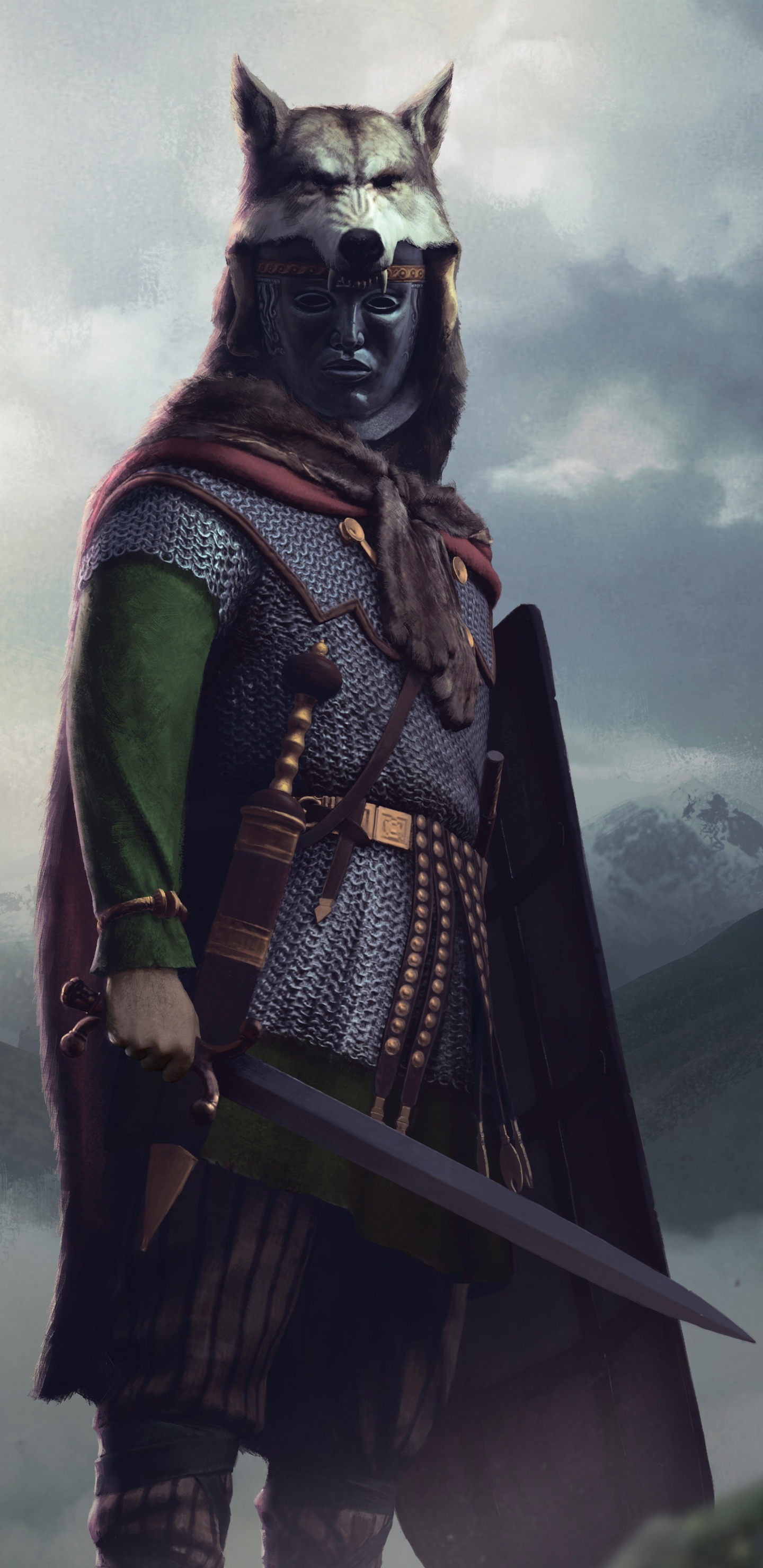 Rome Total War, Mountain, Gears of War, Video Games, Total War Warhammer. Wallpaper in 1440x2960 Resolution