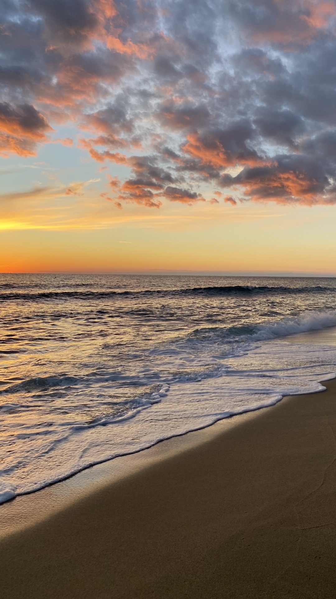 Ozean, Meer, Wasser, Cloud, Wasserressourcen. Wallpaper in 1080x1920 Resolution