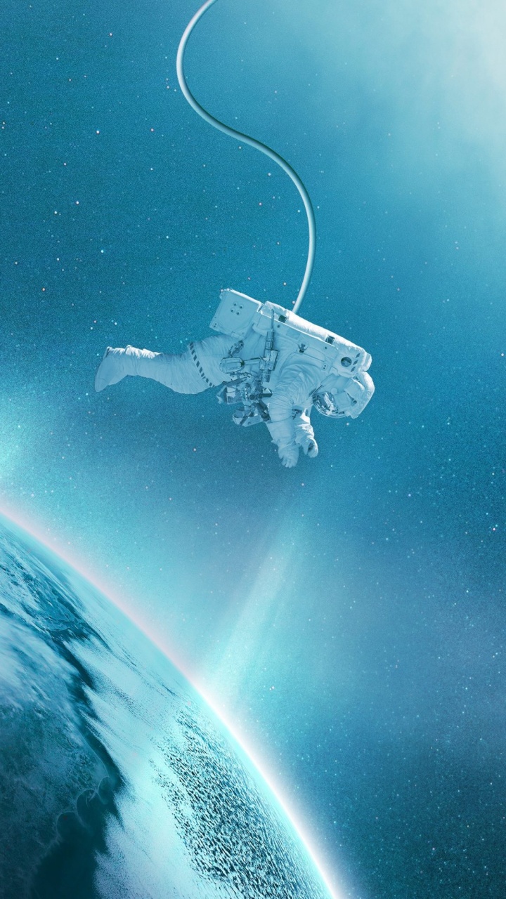 Weißes Und Blaues Wasserspritzen. Wallpaper in 720x1280 Resolution