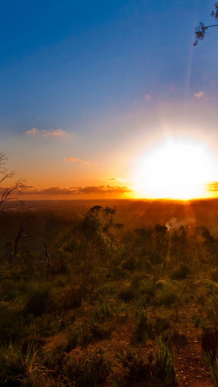 澳大利亚, 日出, 太阳, 早上, 地平线 壁纸 720x1280 允许