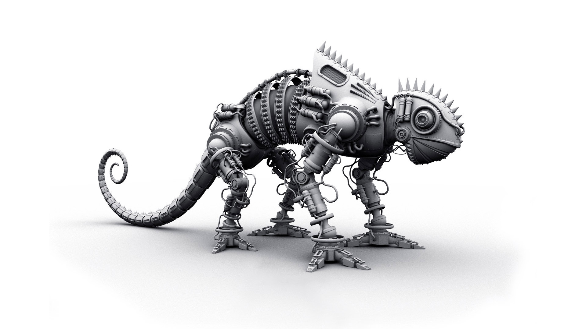 Graue Und Schwarze Tierfigur. Wallpaper in 1920x1080 Resolution