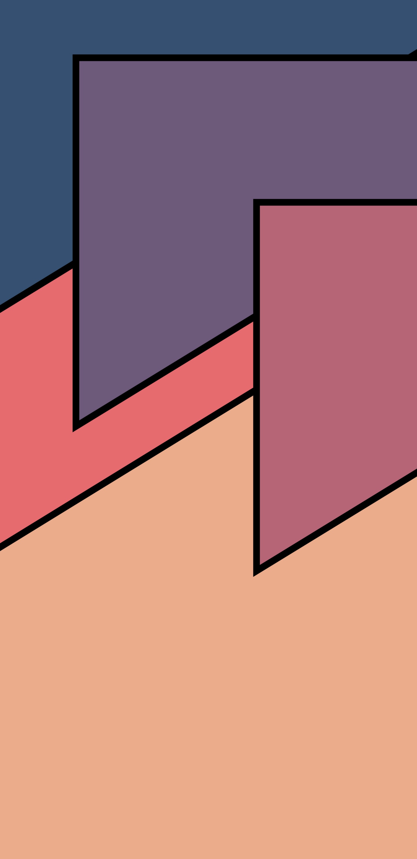 Triangulo, Rectángulo, Material Propiedad, Magenta, Tintes y Matices. Wallpaper in 1440x2960 Resolution