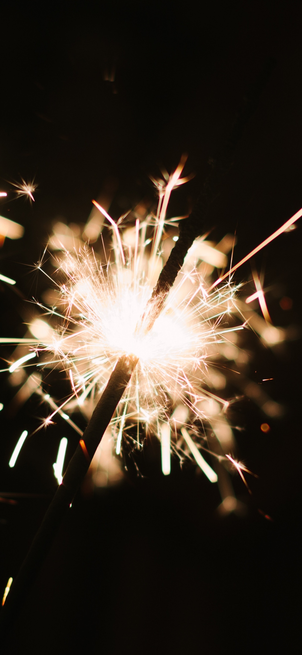 Holiday, Fireworks, Sparkler, New Years Day, Diwali. Wallpaper in 1242x2688 Resolution