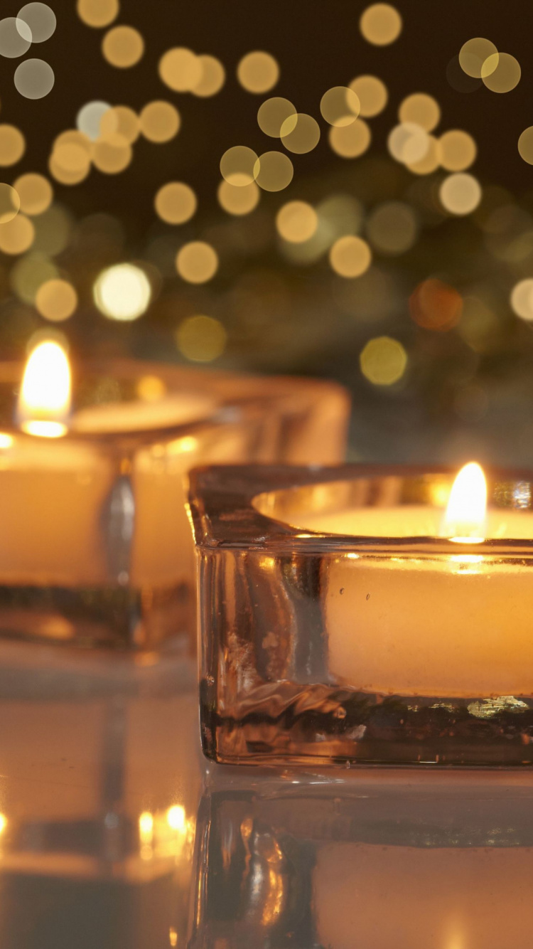 Candle, Lighting, Light, Wax, Candle Holder. Wallpaper in 750x1334 Resolution