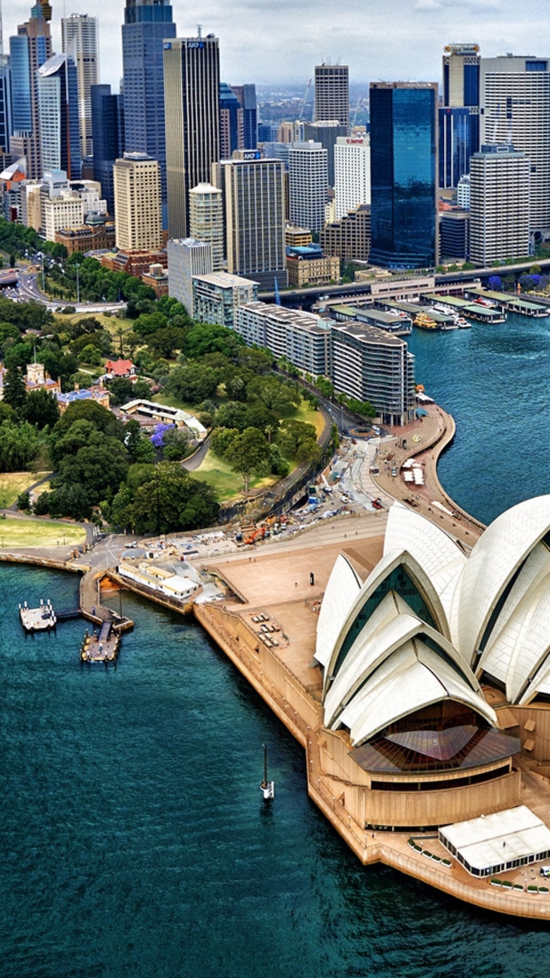 Aerial View of City Buildings During Daytime. Wallpaper in 1080x1920 Resolution