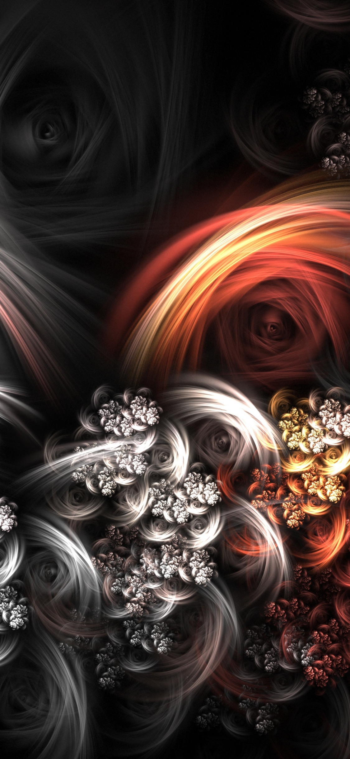 el Arte Abstracto, Arte Digital, Arte Fractal, Arte, Arte Psicodélico. Wallpaper in 1125x2436 Resolution