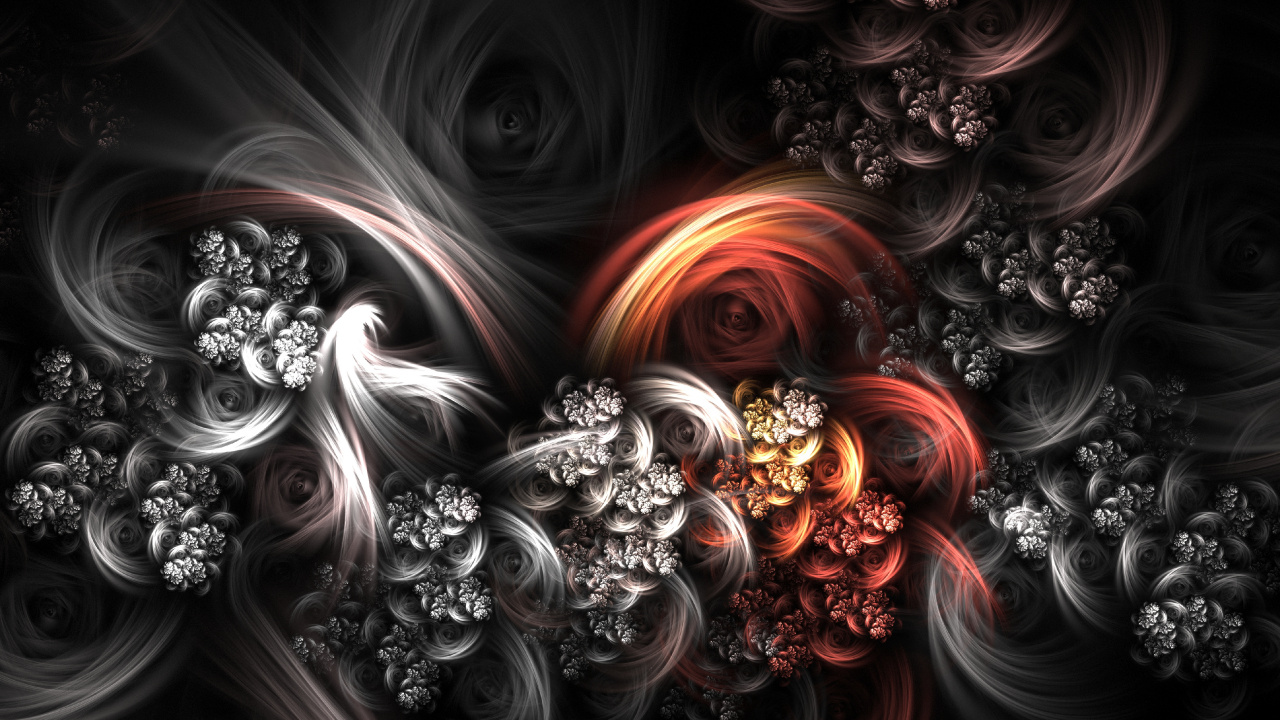 L'art Abstrait, L'art Numérique, Art Fractal, Art, L'art Psychédélique. Wallpaper in 1280x720 Resolution