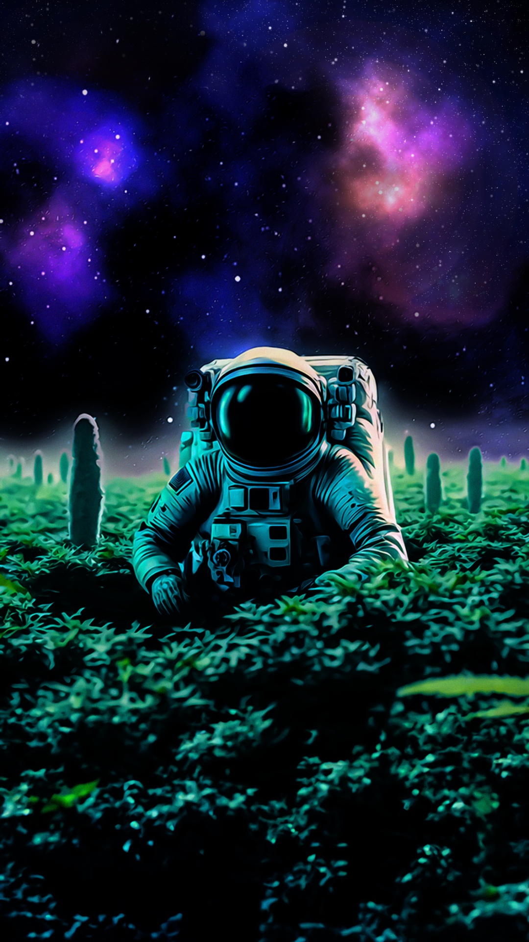 Galaxy, Tablet, Green, World, Astronomical Object. Wallpaper in 1080x1920 Resolution