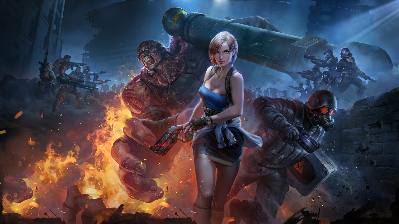 Card Game, Raccoon City, pc Game, Strategy Video Game, Illustration. Wallpaper in 1280x720 Resolution