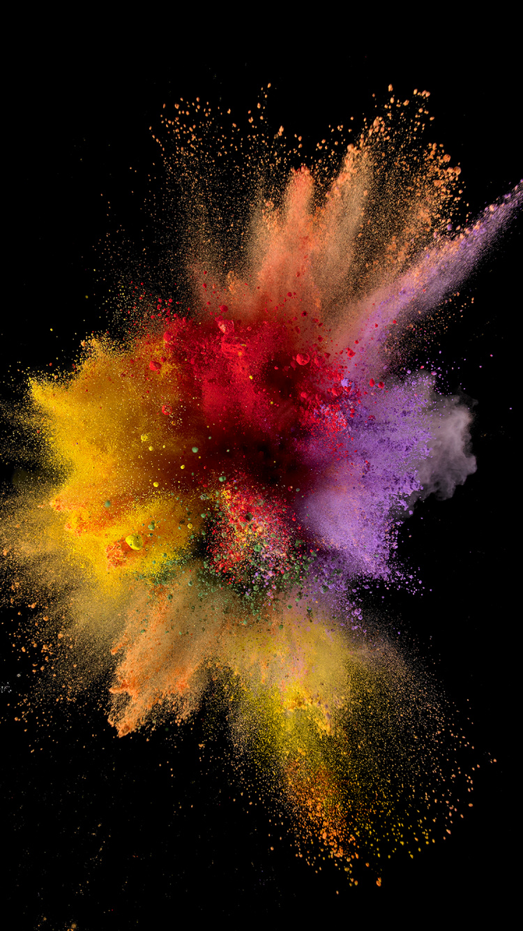 Manzana, Pirotecnia, Arte, Recreación, Medianoche. Wallpaper in 750x1334 Resolution