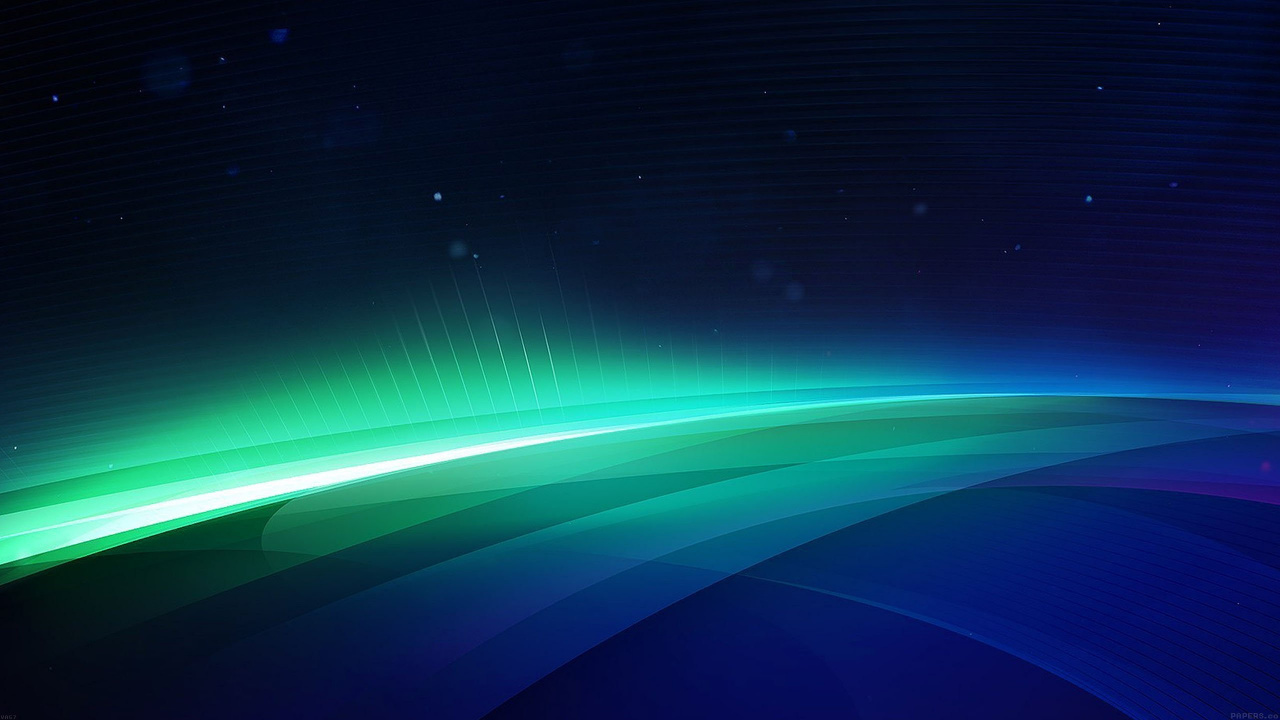 Blue and Green Light Streaks. Wallpaper in 1280x720 Resolution