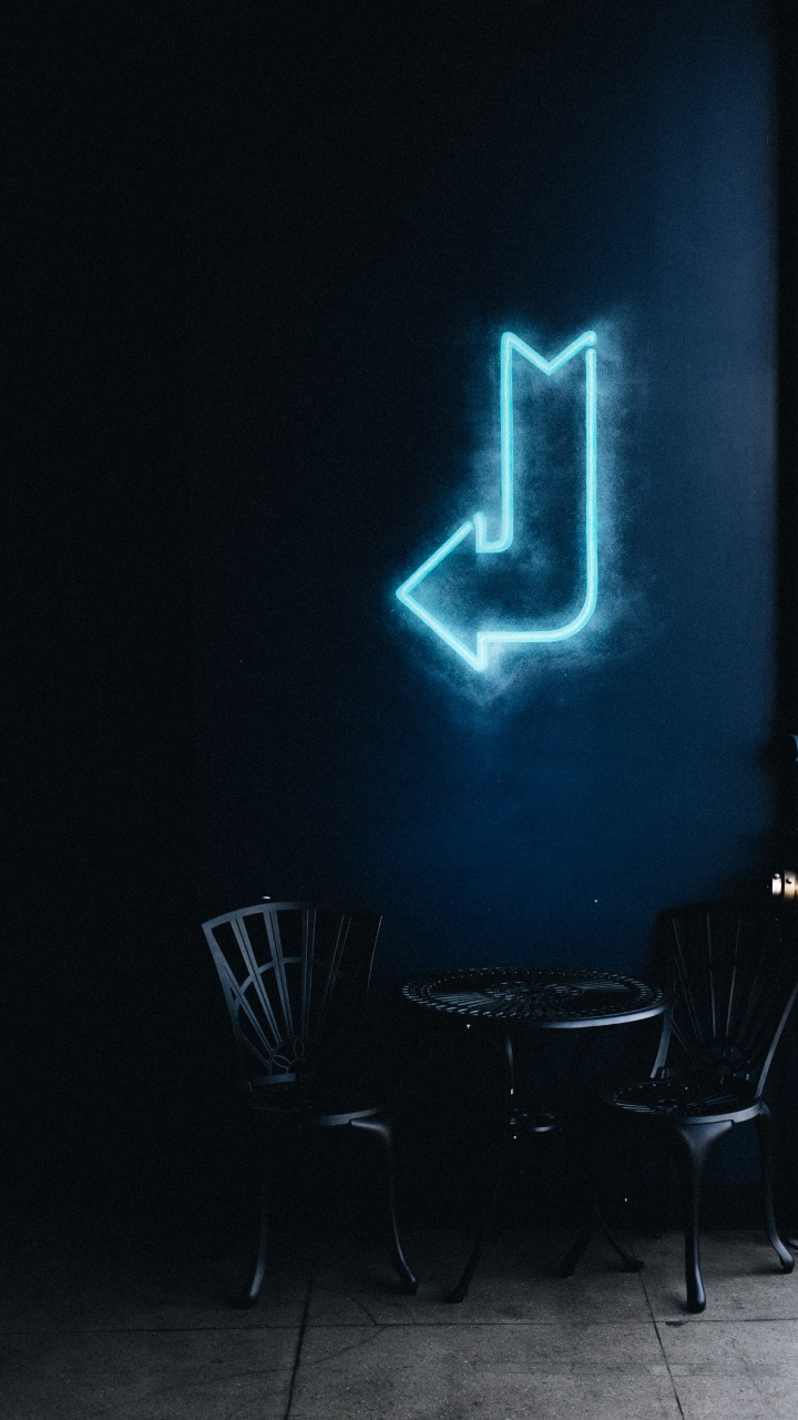 Neon Arrow, Neon Sign, Neon, Neon Lighting, Party Neon Sign. Wallpaper in 720x1280 Resolution