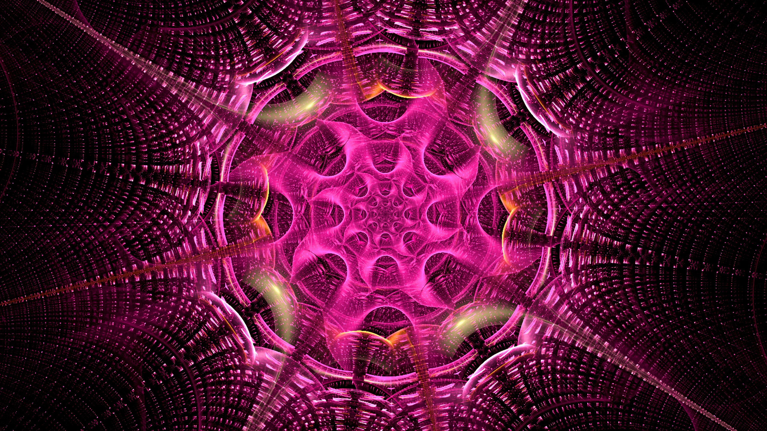 Papel Tapiz Digital de Luz Púrpura y Azul. Wallpaper in 2560x1440 Resolution