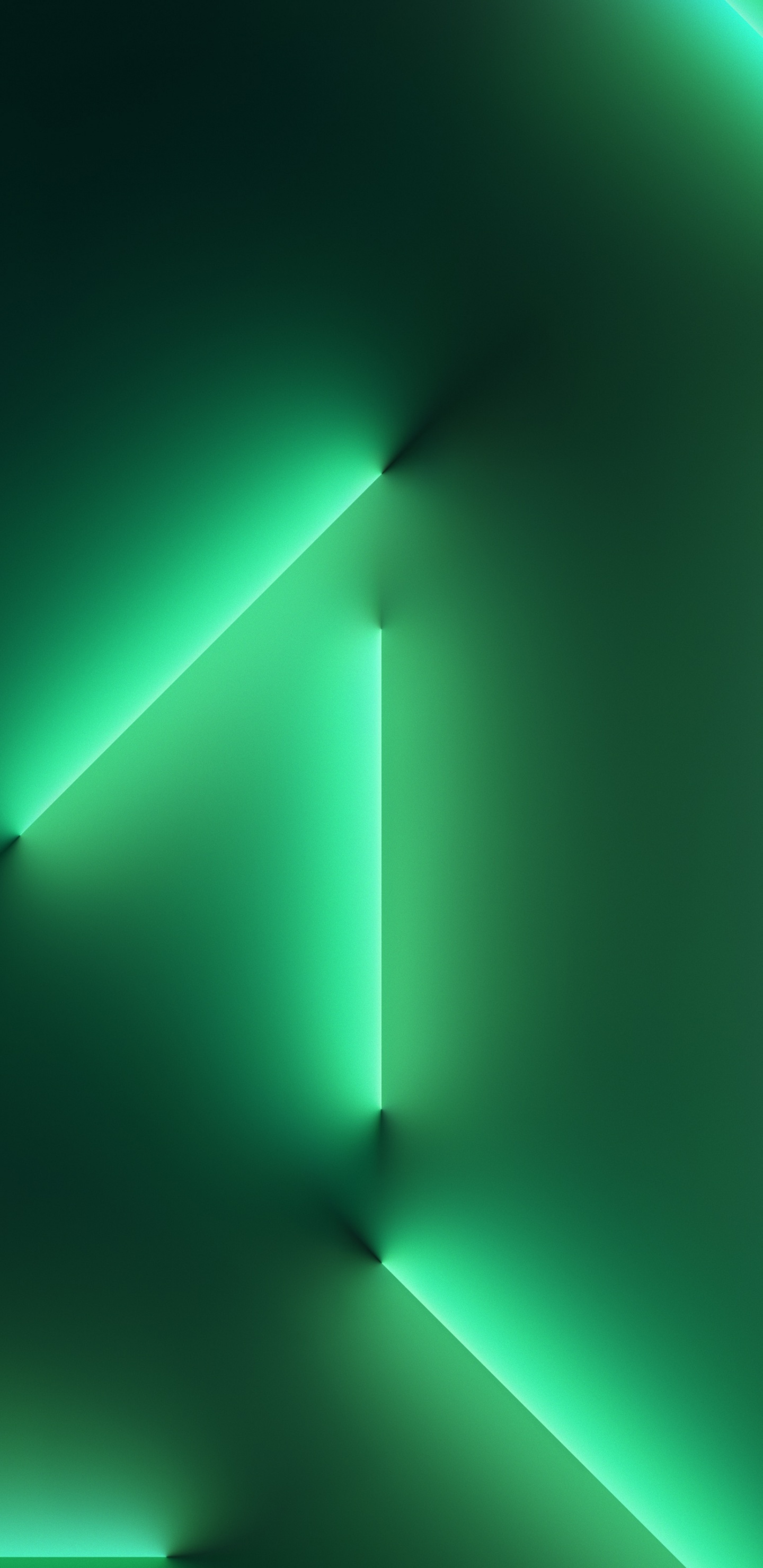 Verde Alpino, Manzana, Ios, IOS 15, Rectángulo. Wallpaper in 1440x2960 Resolution