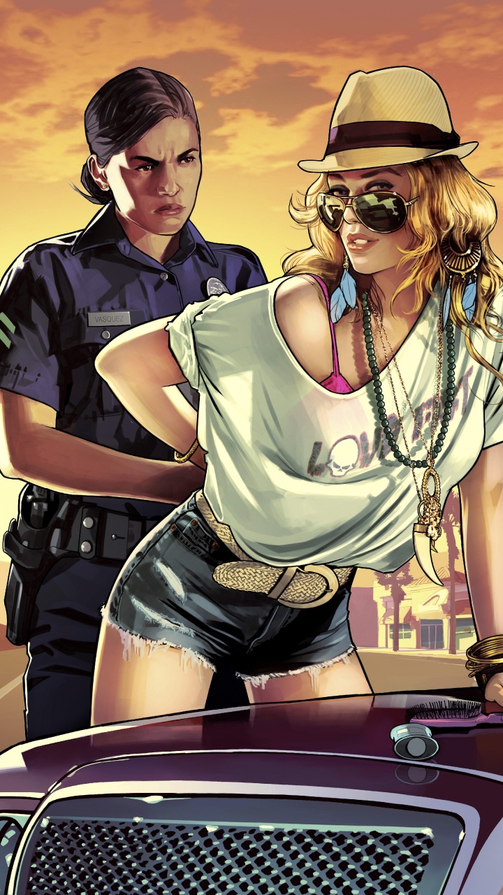 Mann in Schwarzem T-Shirt Mit Rundhalsausschnitt Und Brauner Sonnenbrille, Der Tagsüber Auf Einem Roten Auto Sitzt. Wallpaper in 720x1280 Resolution