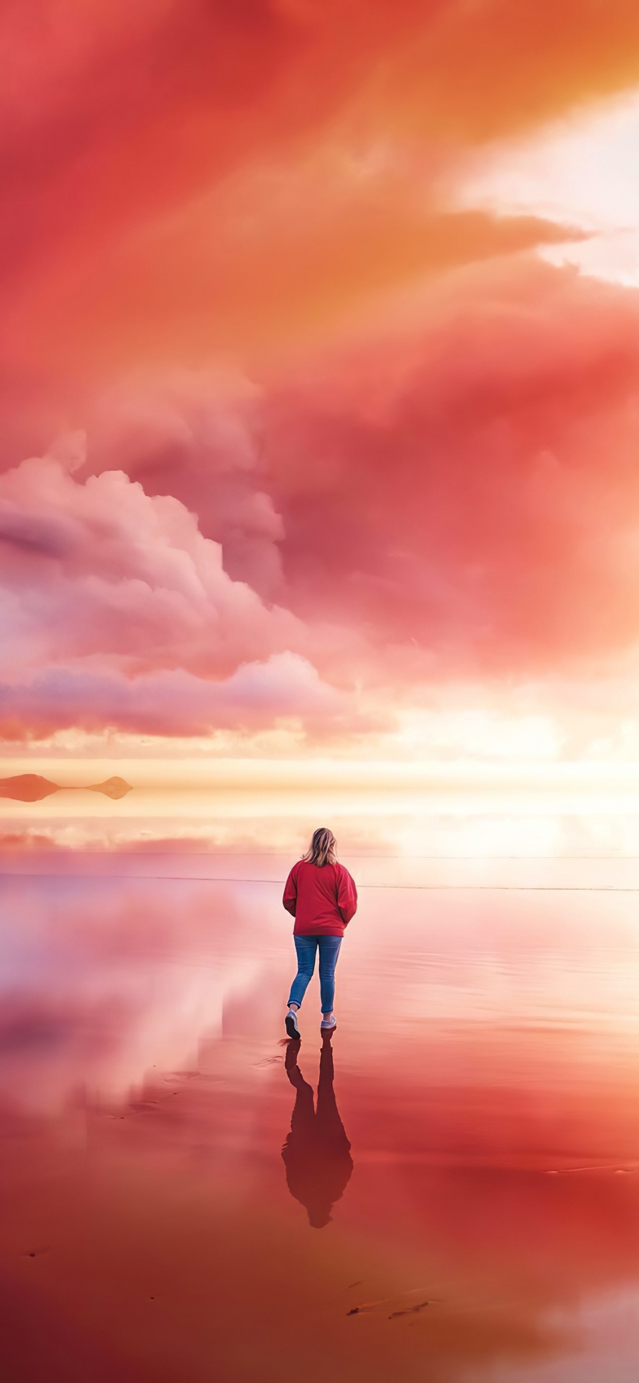 Cloud, Atmosphere, Ecoregion, People in Nature, Afterglow. Wallpaper in 1242x2688 Resolution