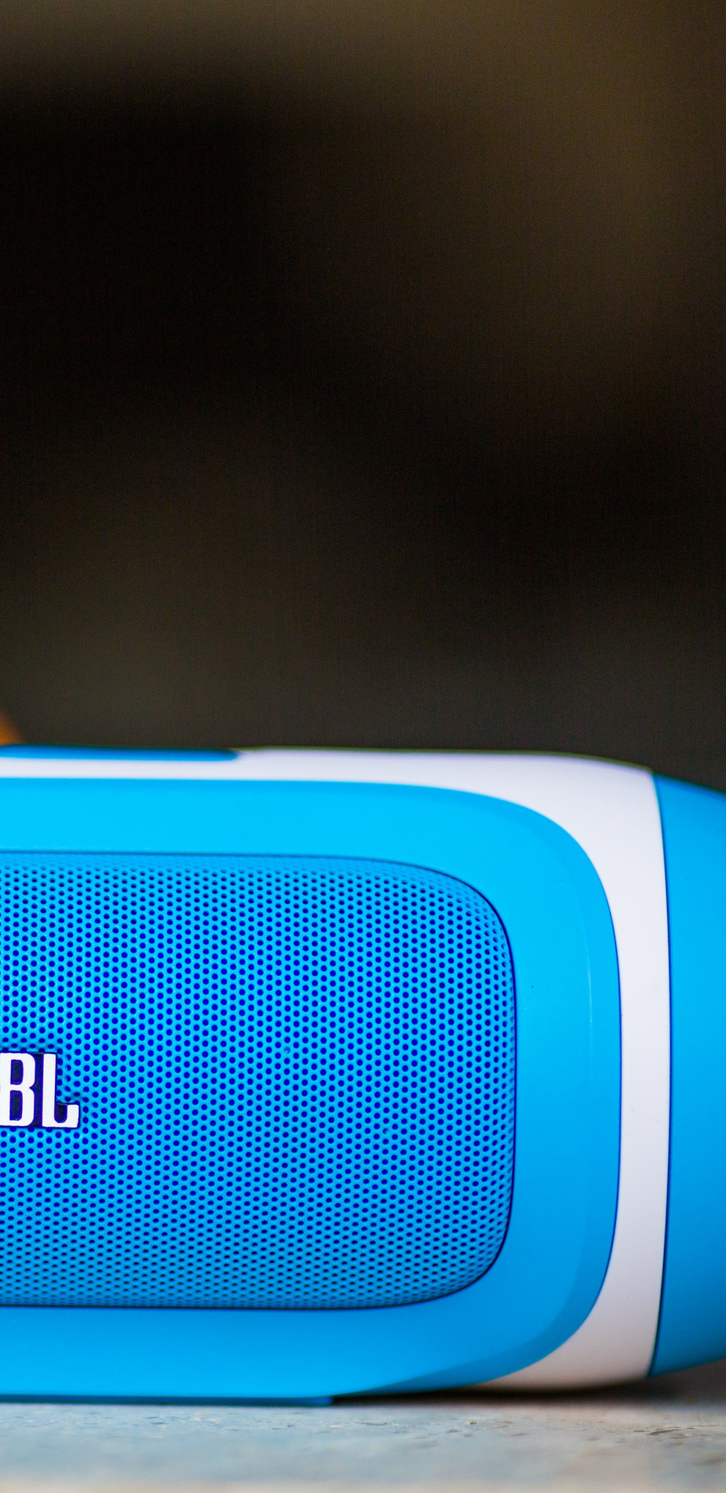 Blue and White Jbl Portable Speaker. Wallpaper in 1440x2960 Resolution