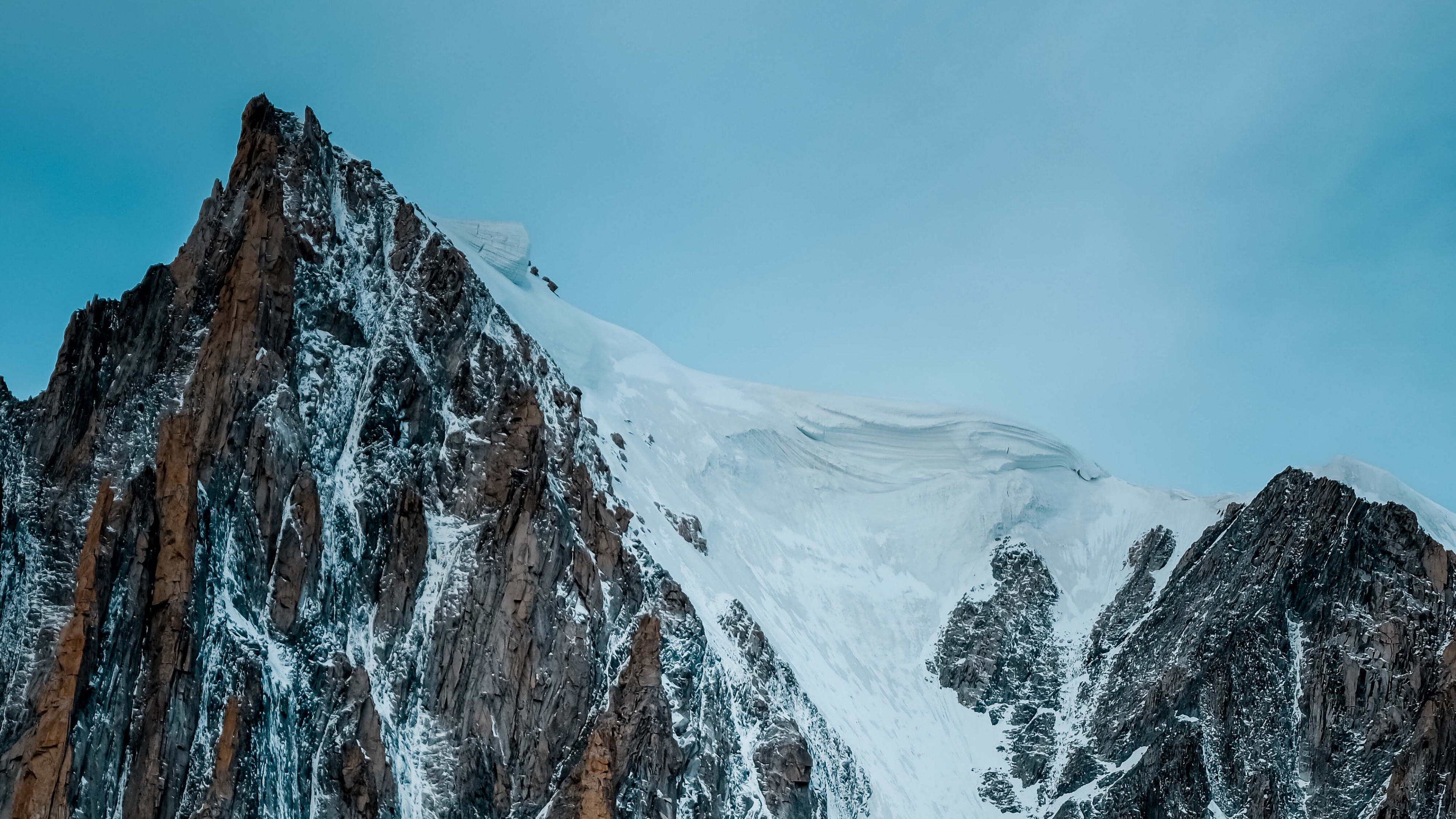 Mountain Range, Alps, Mountain, Mountainous Landforms, Ridge. Wallpaper in 3840x2160 Resolution