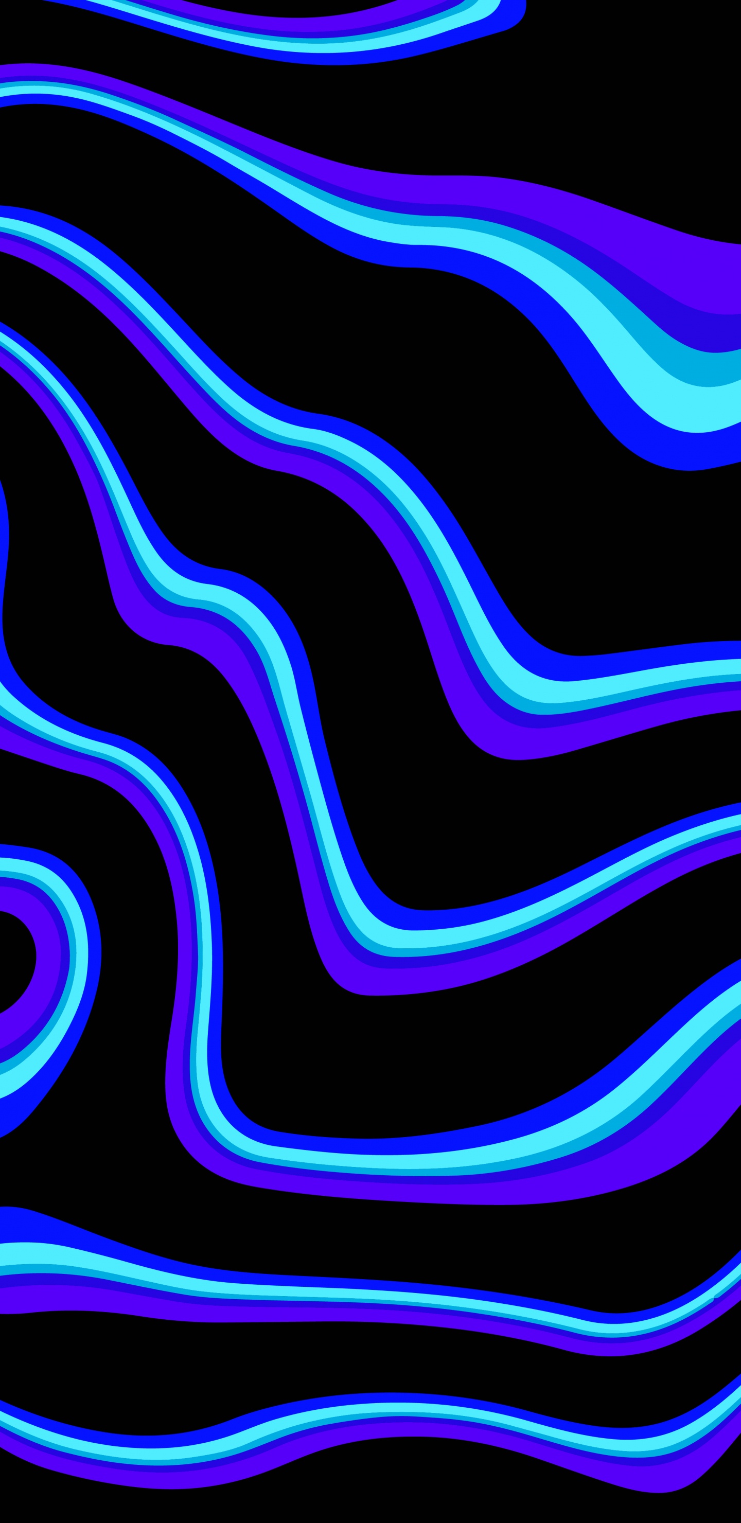 Violeta, Diseño Gráfico, Azul, Luz, Azure. Wallpaper in 1440x2960 Resolution