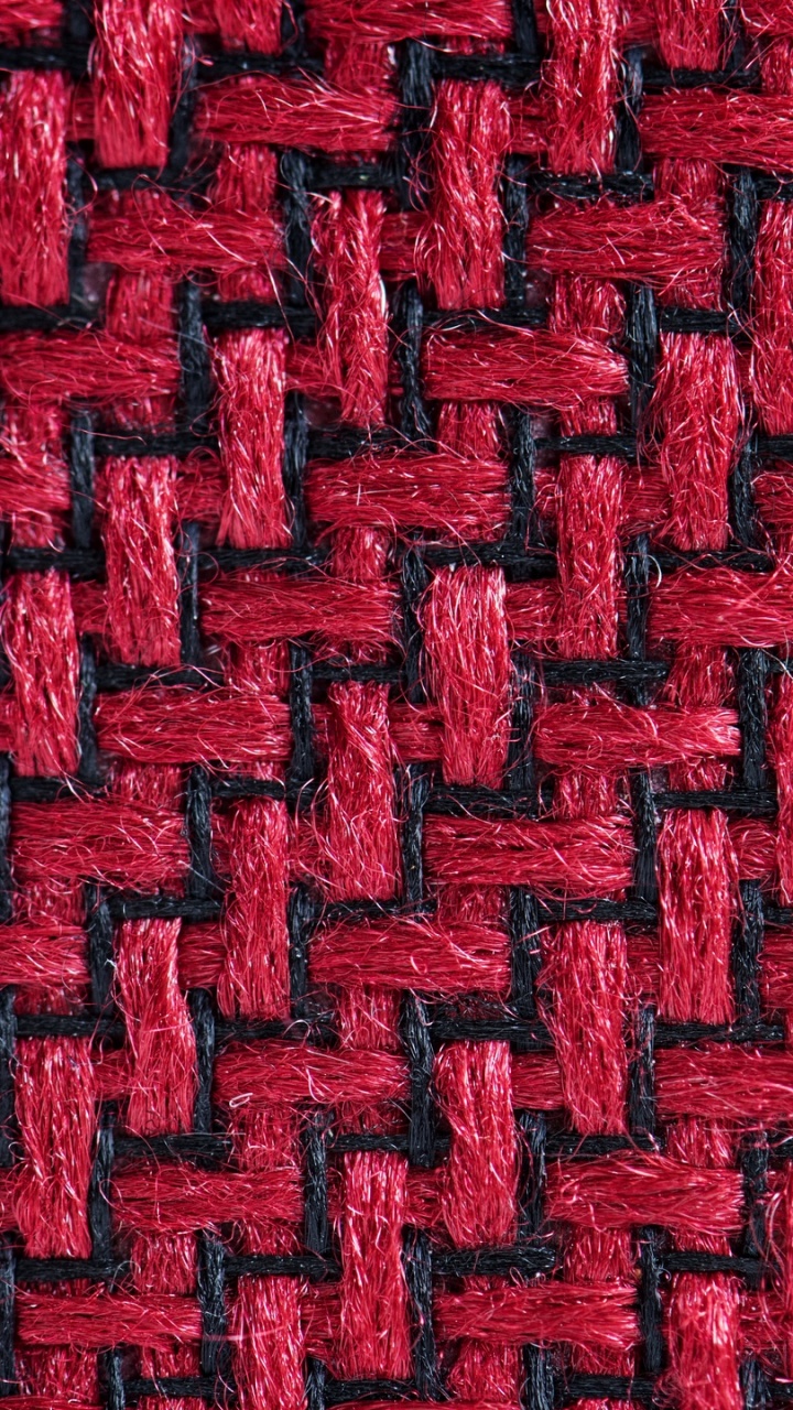 Red and Black Knit Textile. Wallpaper in 720x1280 Resolution
