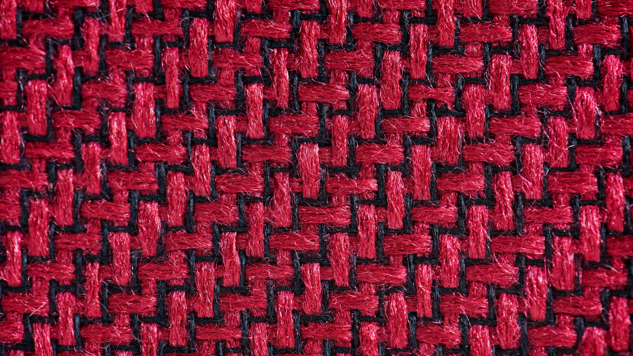 Textile Tricoté Rouge et Noir. Wallpaper in 1280x720 Resolution