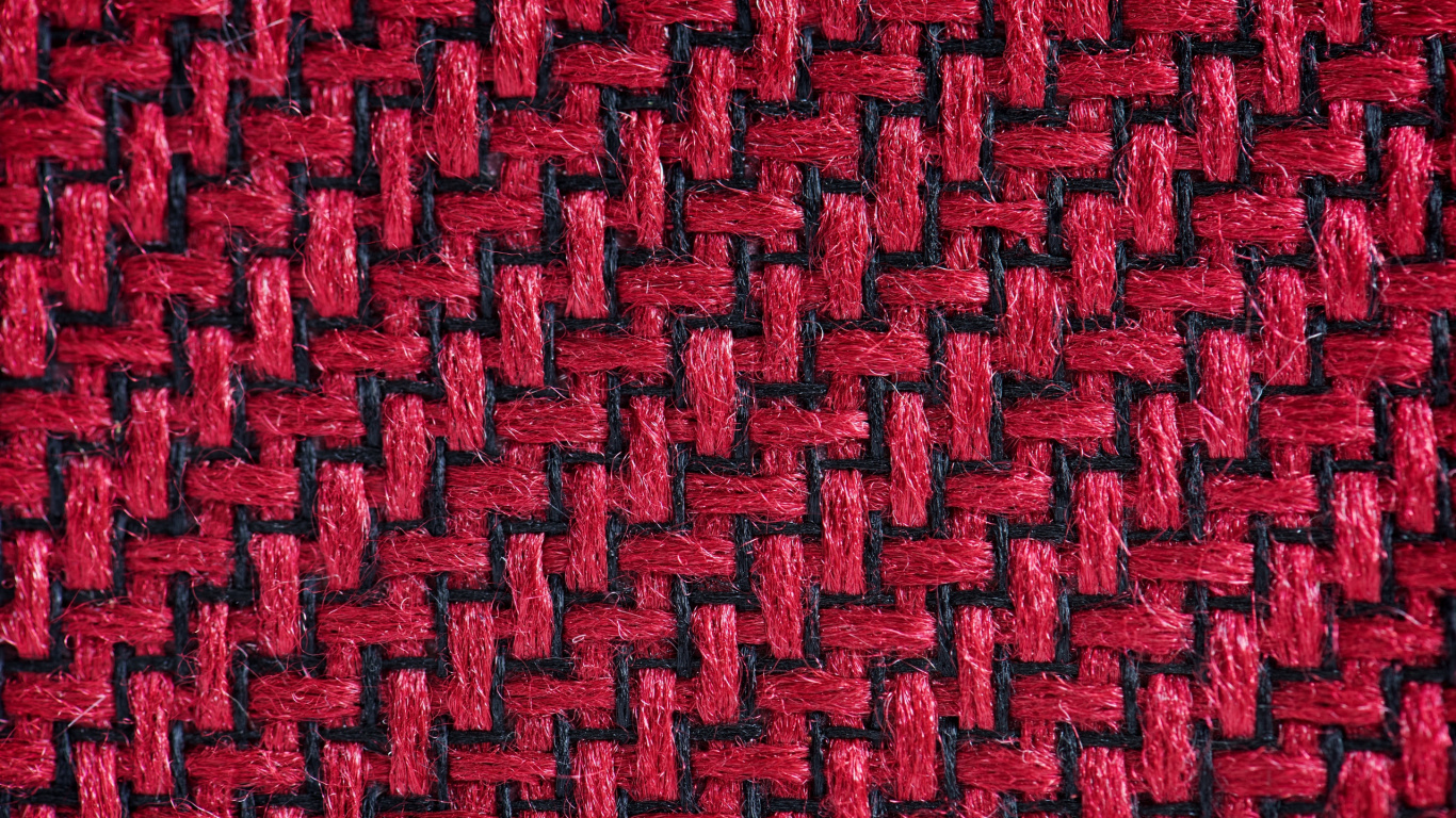 Textile Tricoté Rouge et Noir. Wallpaper in 1366x768 Resolution