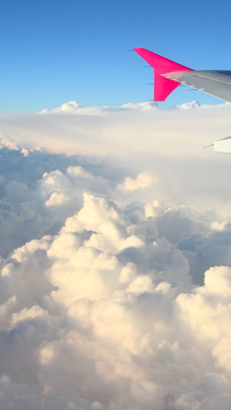 Nuages Blancs et Ciel Bleu Pendant la Journée. Wallpaper in 750x1334 Resolution