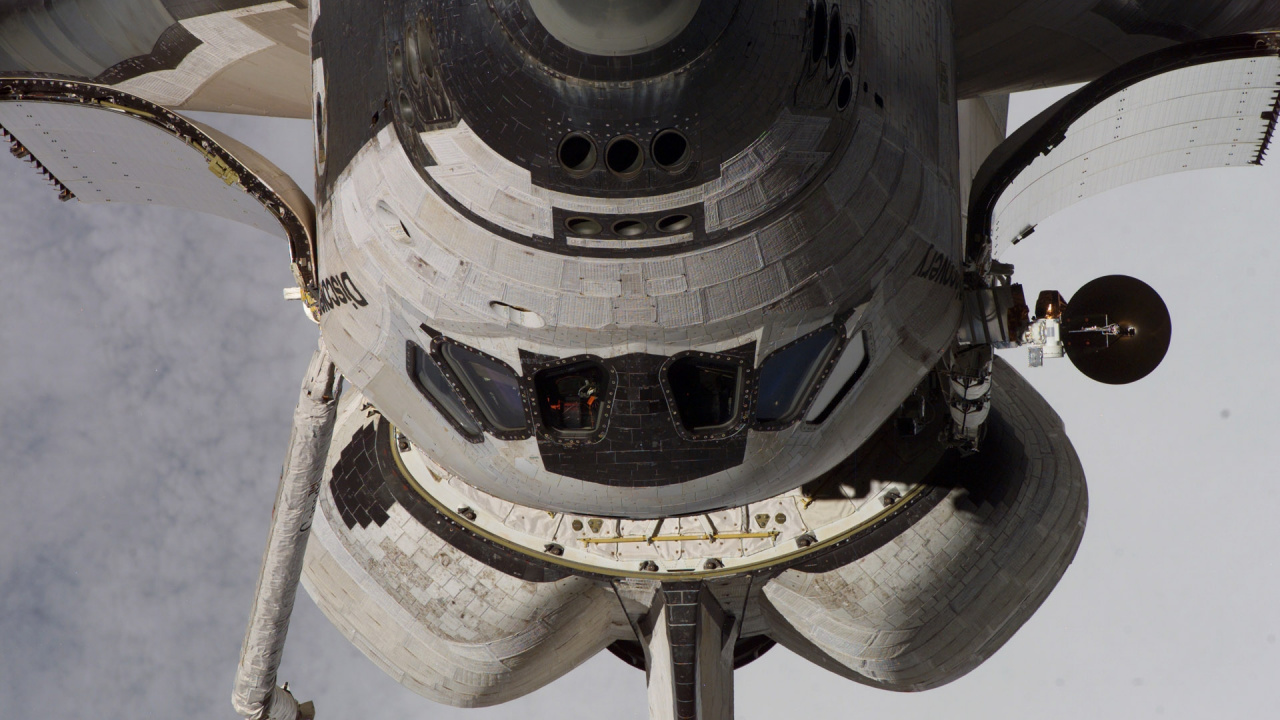 Nave Espacial en Blanco y Negro. Wallpaper in 1280x720 Resolution