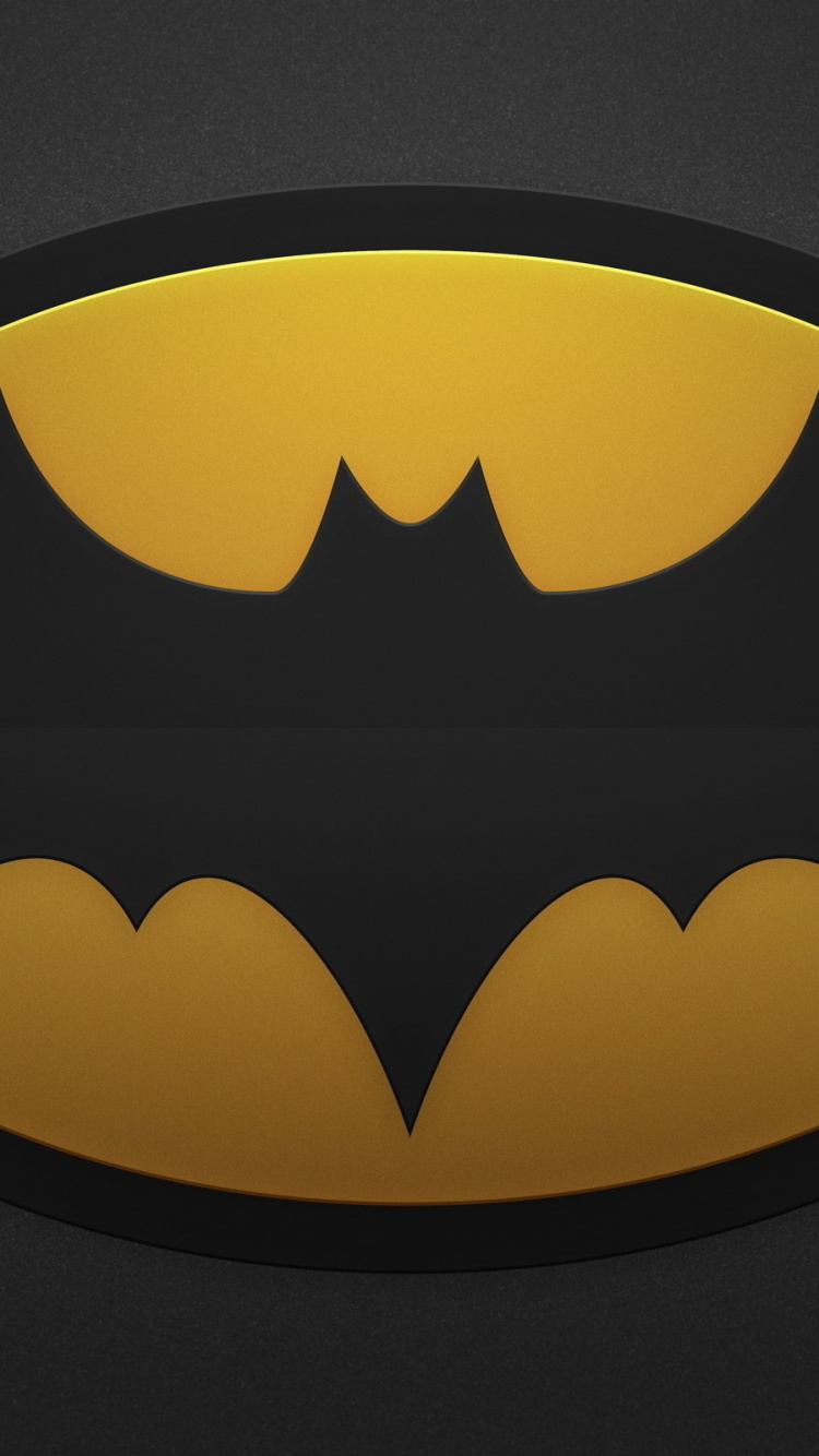 Black and Yellow Sun Logo. Wallpaper in 750x1334 Resolution