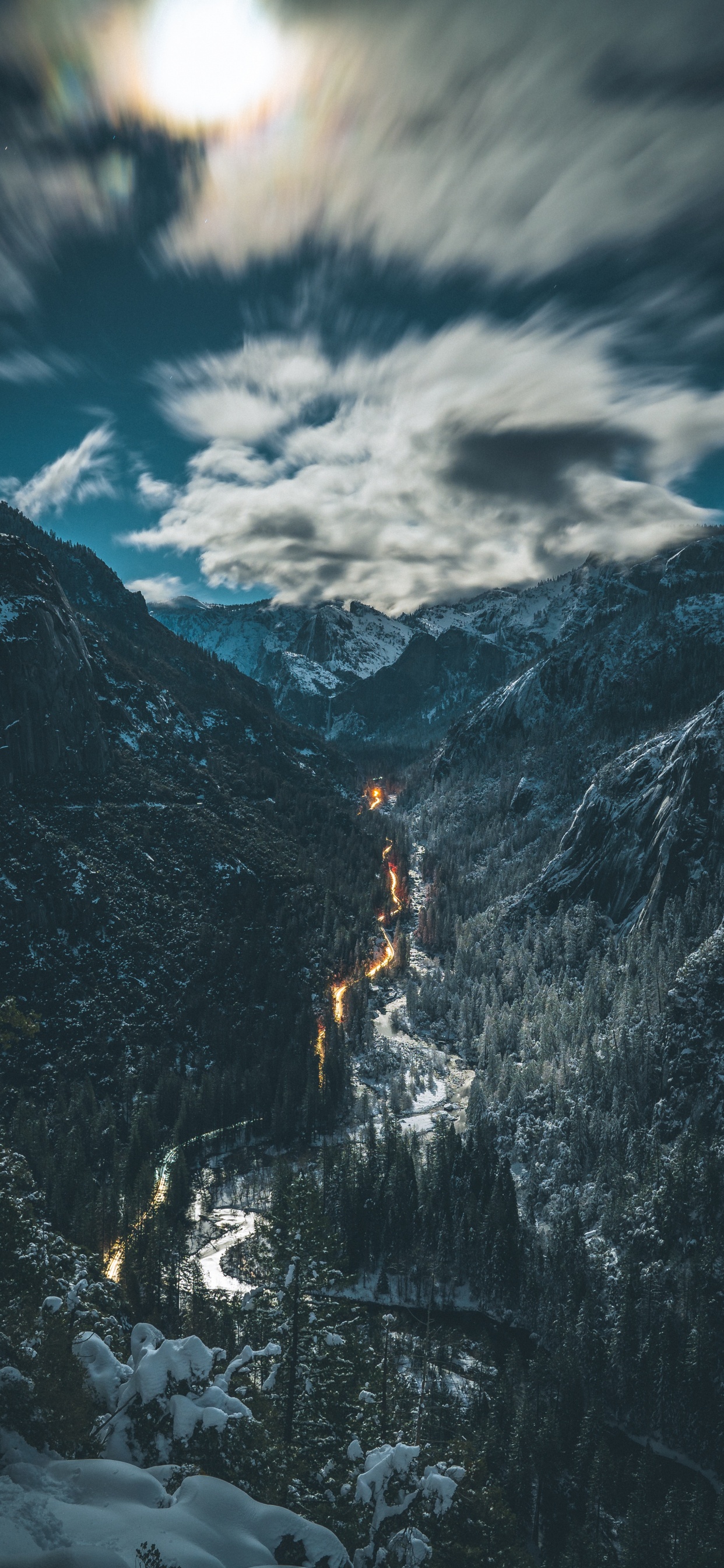 Mountainous Landforms, Mountain, Nature, Cloud, Mountain Range. Wallpaper in 1242x2688 Resolution