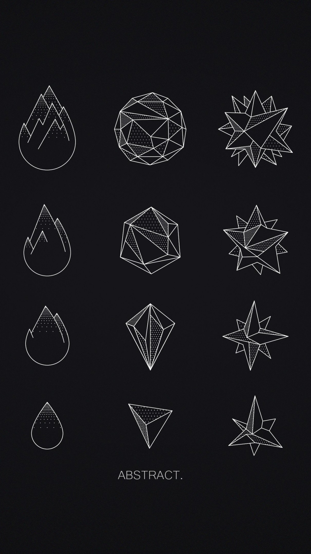 Art, Design, Geometric Abstraction, Pattern, Logo. Wallpaper in 1080x1920 Resolution