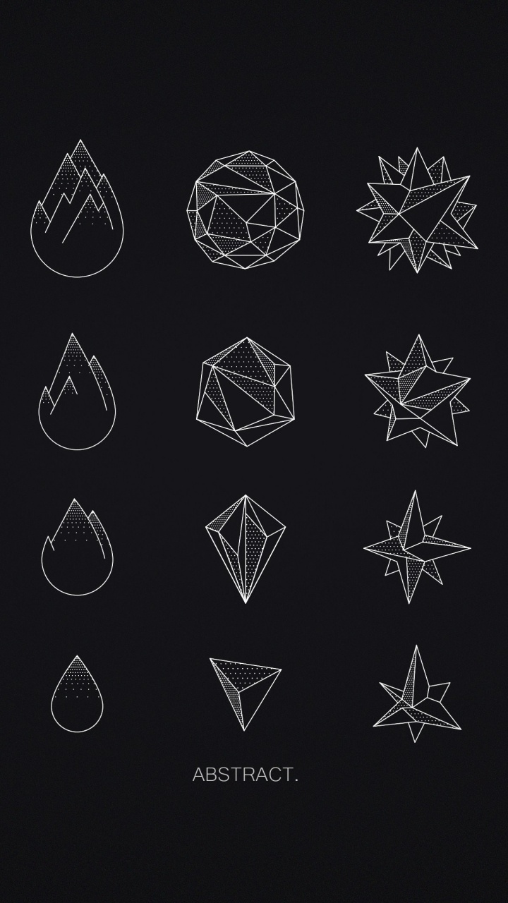 Art, Design, Geometric Abstraction, Pattern, Logo. Wallpaper in 720x1280 Resolution