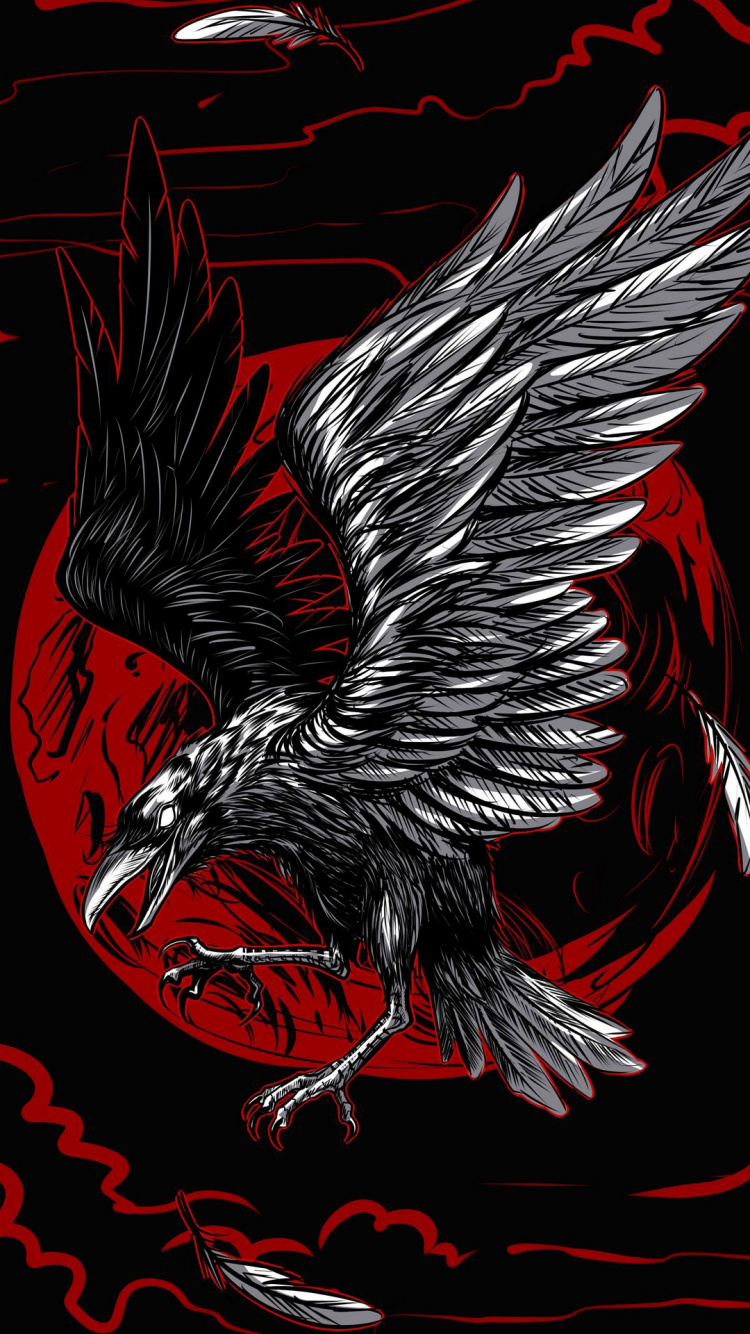 Flügel, T-shirt, Shirt, Vogel, Fabelwesen. Wallpaper in 750x1334 Resolution