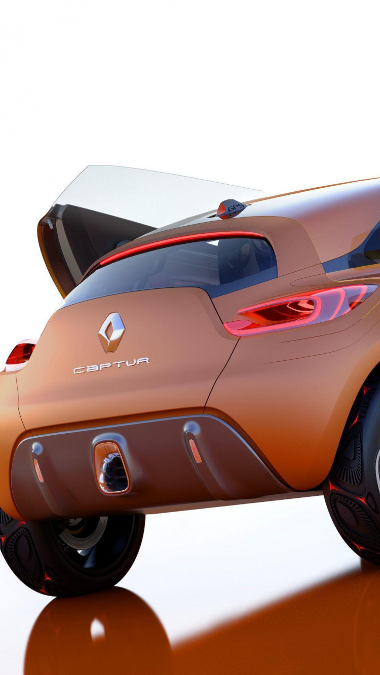 Orange Und Schwarz Ferrari 458 Italia. Wallpaper in 750x1334 Resolution