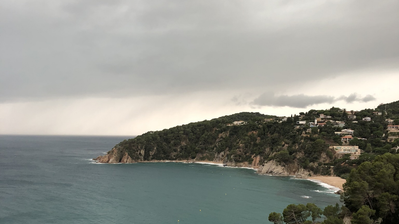 Coast, Promontory, Headland, Body of Water, Water. Wallpaper in 1366x768 Resolution