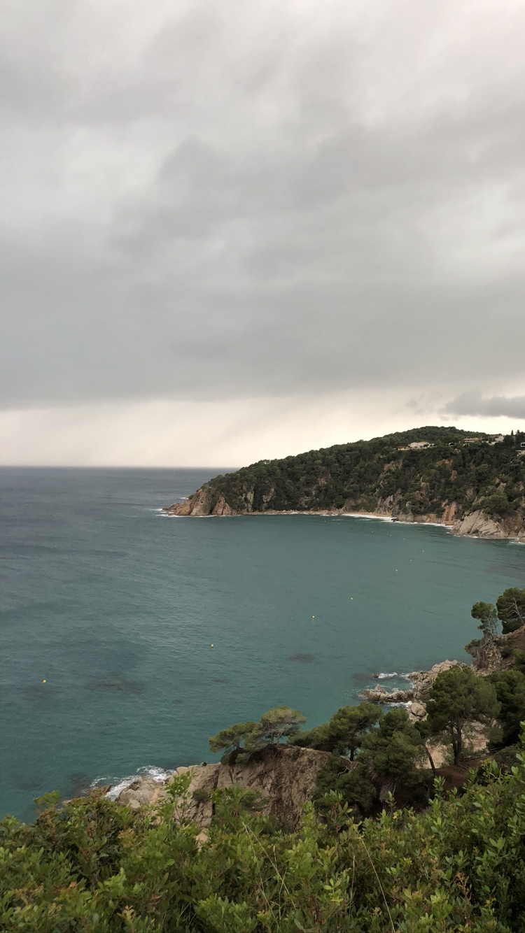 海岸, 海角, 岬, 人体内的水, 大海 壁纸 750x1334 允许