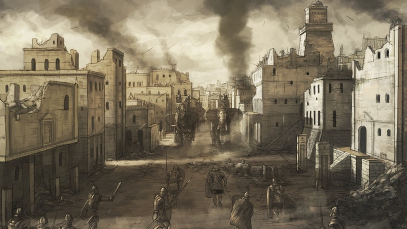 Personnes Marchant Dans la Rue Près Des Bâtiments Pendant la Journée. Wallpaper in 1366x768 Resolution