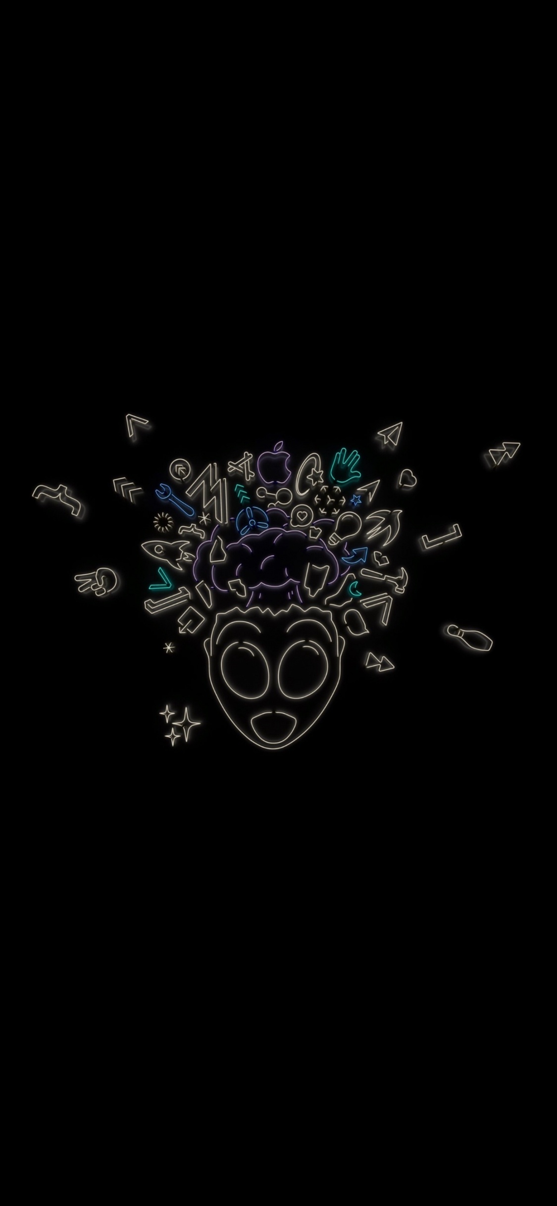 Apple, IPhone, WWDC 2019, Apples, IOS 13. Wallpaper in 1125x2436 Resolution