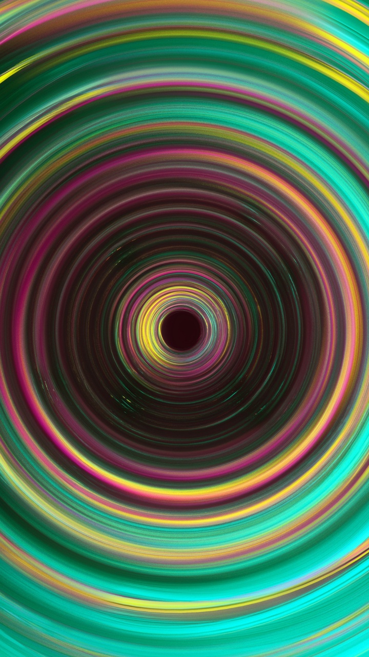 Kreis, Kunst, Farbigkeit, Auge, Licht. Wallpaper in 720x1280 Resolution