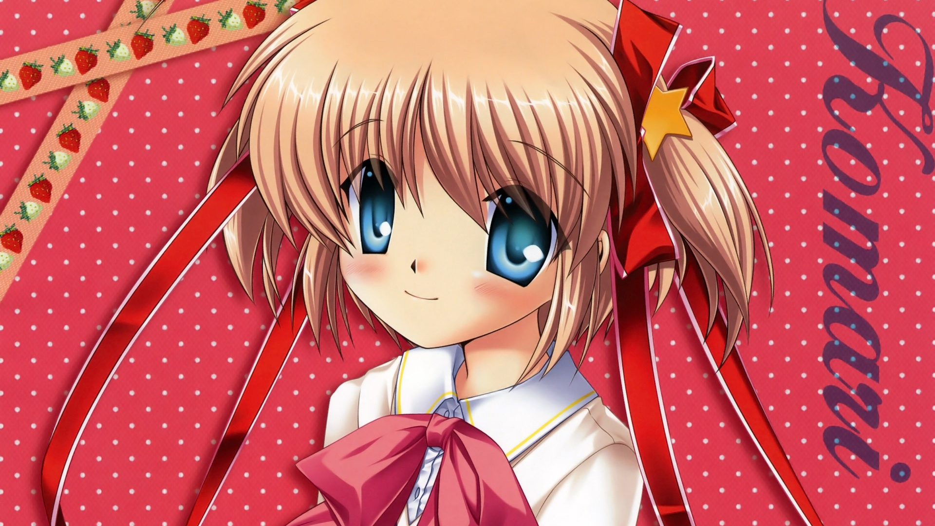 Personnage D'anime Fille Aux Cheveux Blonds. Wallpaper in 1920x1080 Resolution