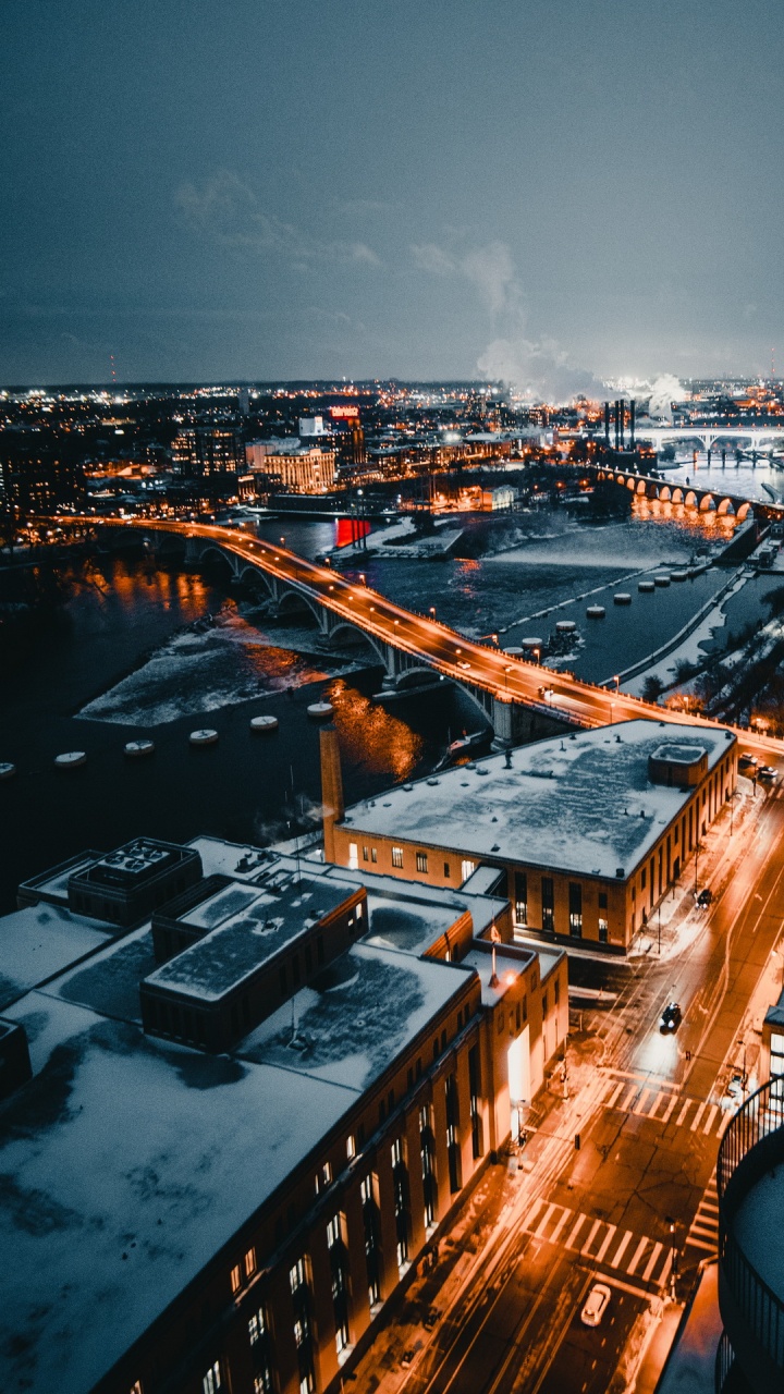 Minneapolis, Building, Cloud, Infrastructure, Urban Design. Wallpaper in 720x1280 Resolution