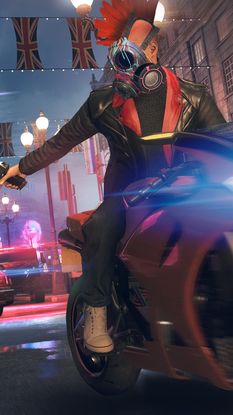 Watch Dogs Légion, Watch Dogs 2, Watch Dogs, Ubisoft, Xbox One. Wallpaper in 750x1334 Resolution